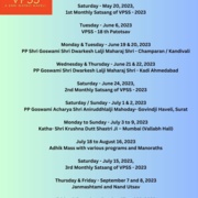 Upcoming Events 2023; Save the Dates
